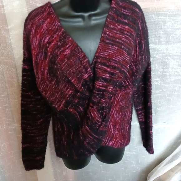 Maurice’s knotted reversible soft and comfy knit sweater NWT, S - Picture 1 of 4